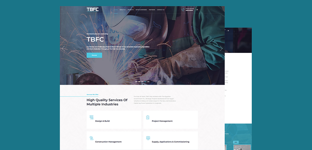 TBFC engineering website