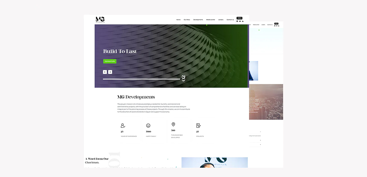MG Real Estate WordPress Website Design