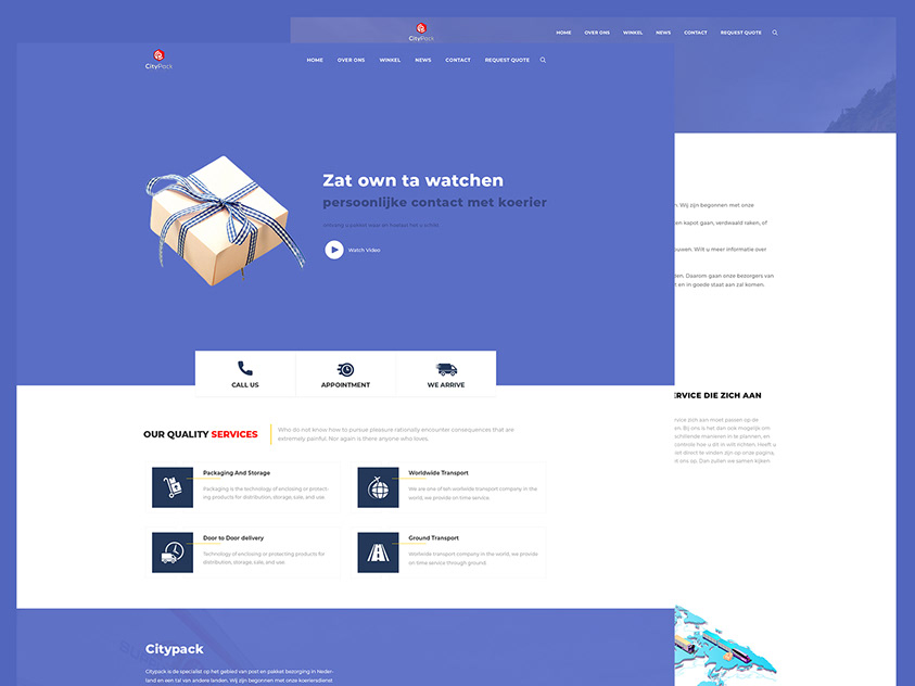 citypack-website-stunning-ui-ux-design-development