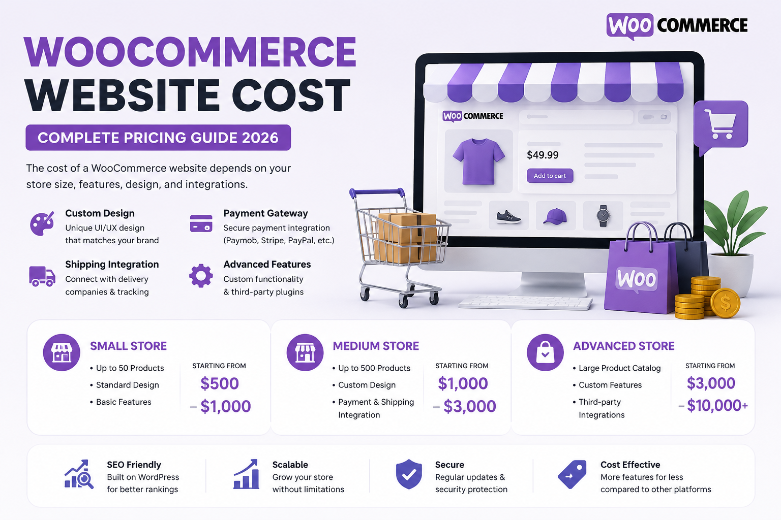 WooCommerce Website Cost in 2026: Complete Pricing Guide